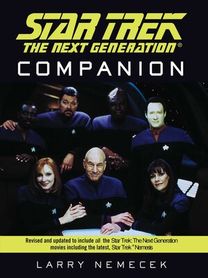 cover image of The Star Trek the Next Generation Companion